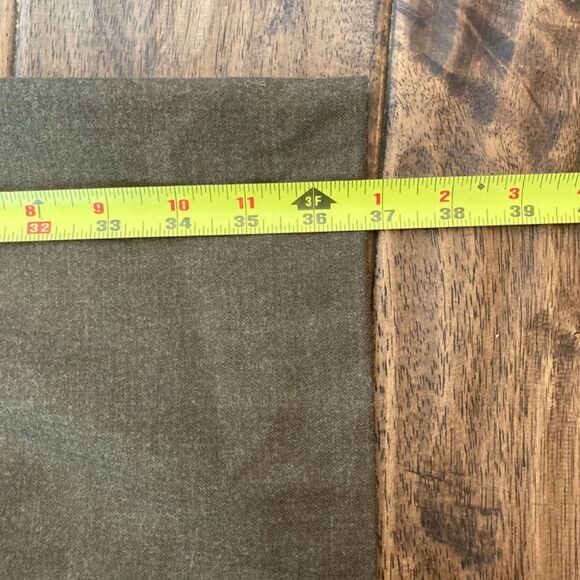 J. Crew Crepe Origami Sheath Dress Women’s 14 Brown Wool Blend Retro Office - Picture 11 of 11